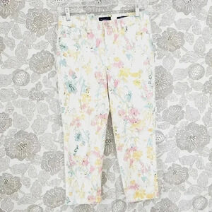 Charter Club Bristro Capri Pants Floral Printed Women's 4